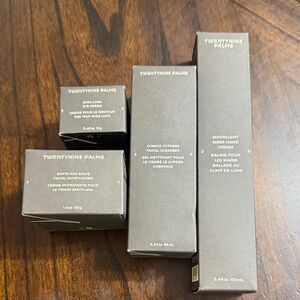 TwentyNine Palms Luxury Skincare Set | Cleanser Moisturizer Eye & Hand Cream